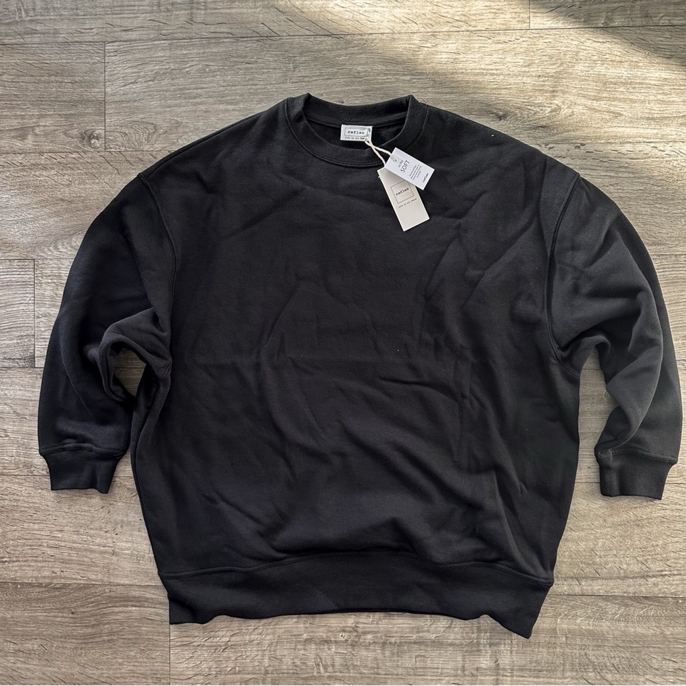 Reflex Black Women's Sweatshirt Crewneck